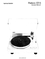 Harman-Kardon ST-5-Owners-Manual 
